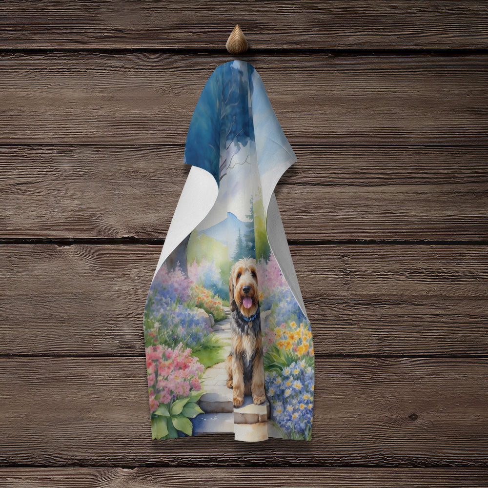 Otterhound Spring Path Kitchen Towel