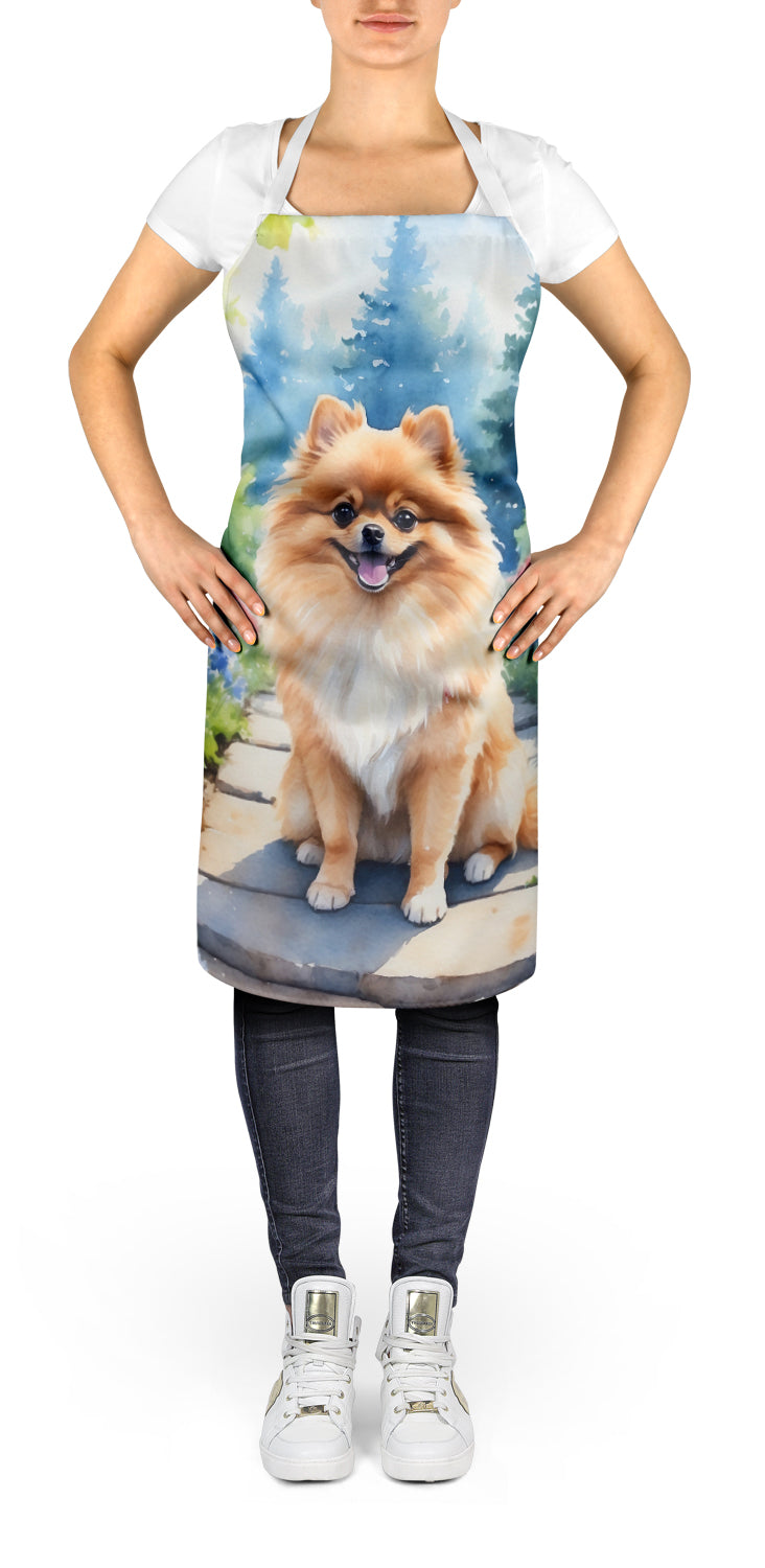 Buy this Pomeranian Spring Path Apron