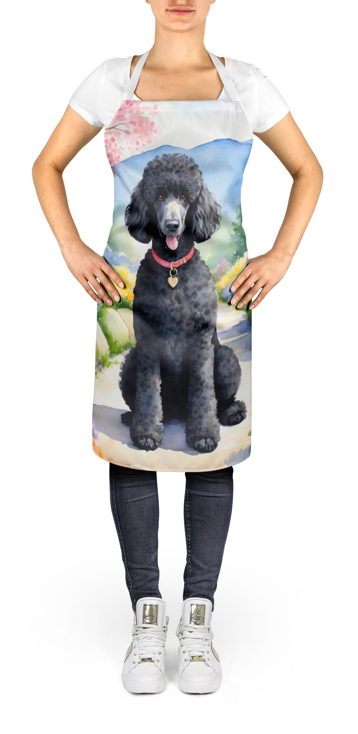 Buy this Black Poodle Spring Path Apron