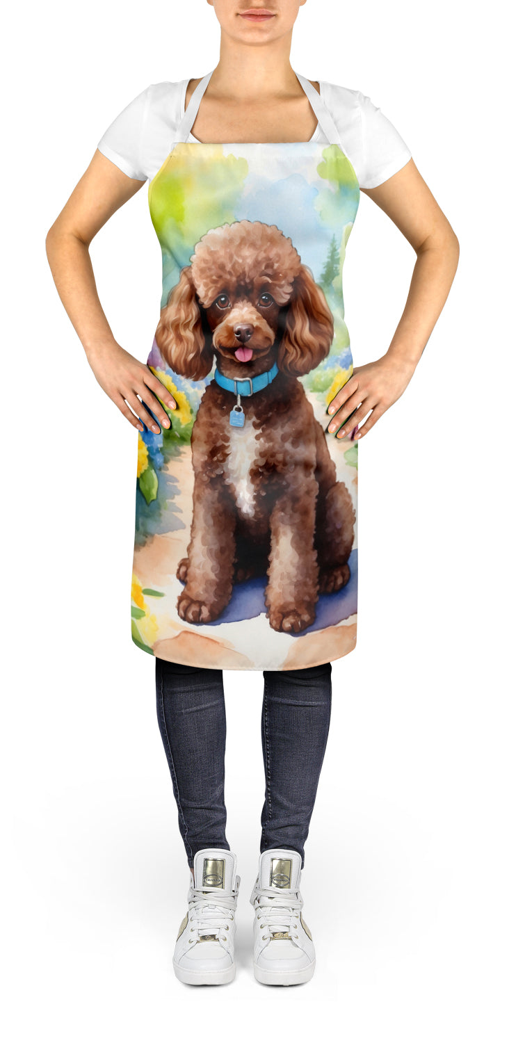 Buy this Chocolate Poodle Spring Path Apron