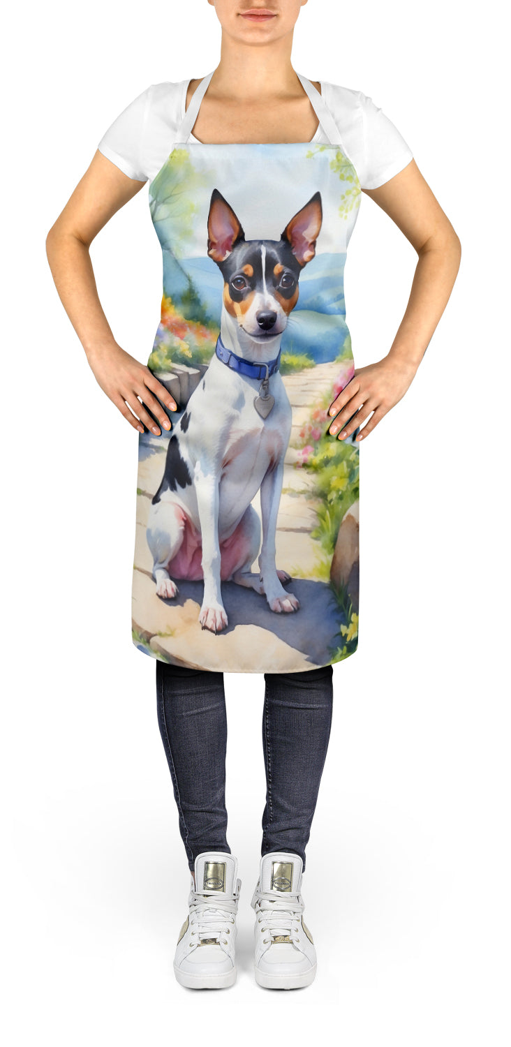 Rat Terrier Spring Path Apron