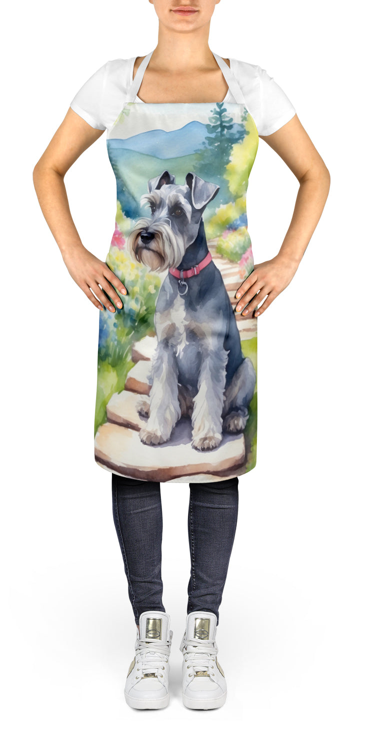 Schnauzer Spring Path Apron