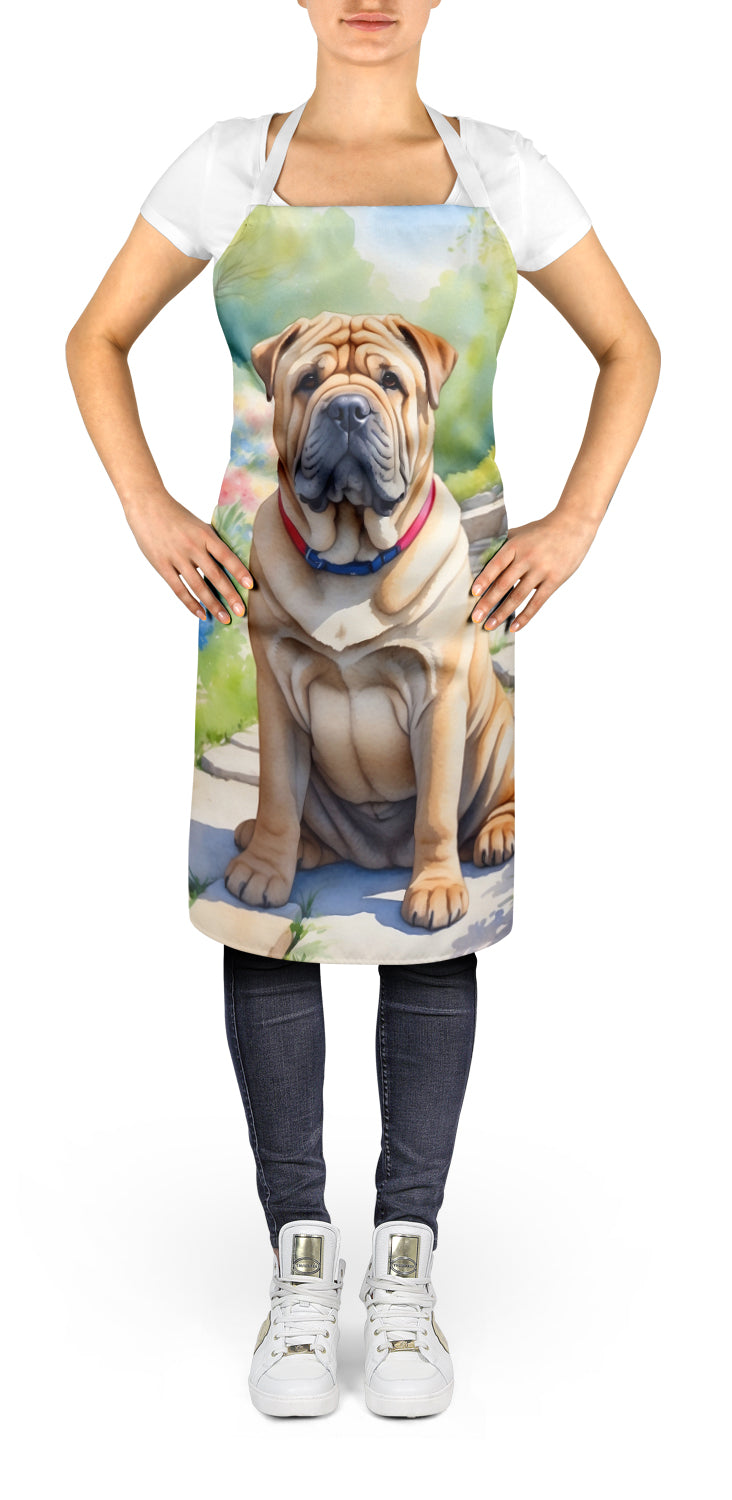 Buy this Shar Pei Spring Path Apron