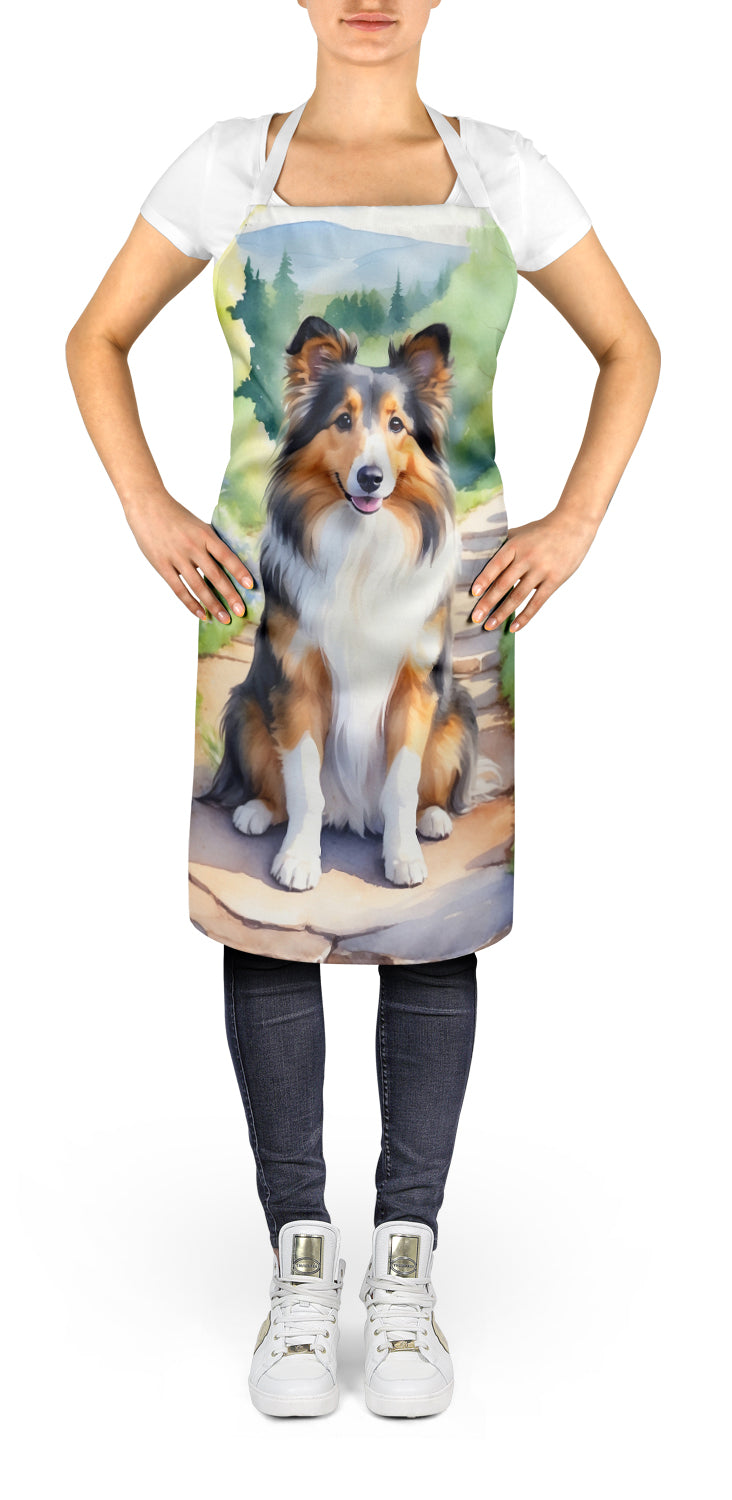 Sheltie Spring Path Apron