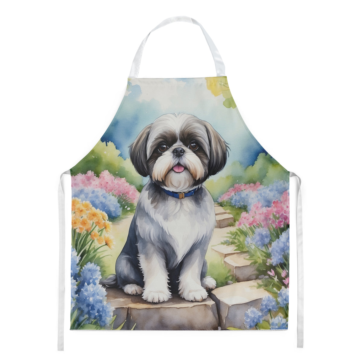 Buy this Shih Tzu Spring Path Apron