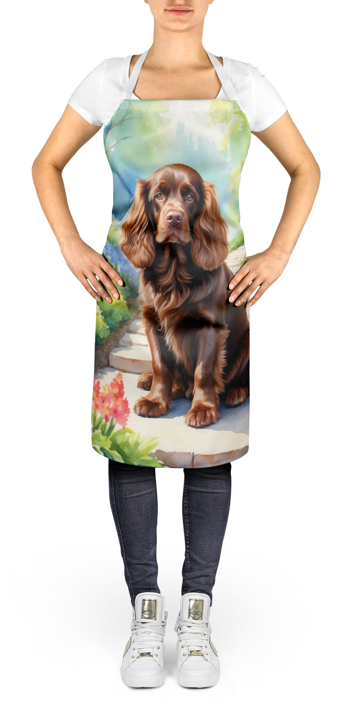 Sussex Spaniel Spring Path Apron