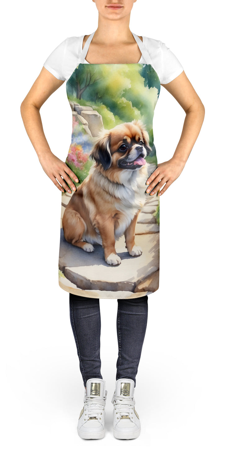 Buy this Tibetan Spaniel Spring Path Apron