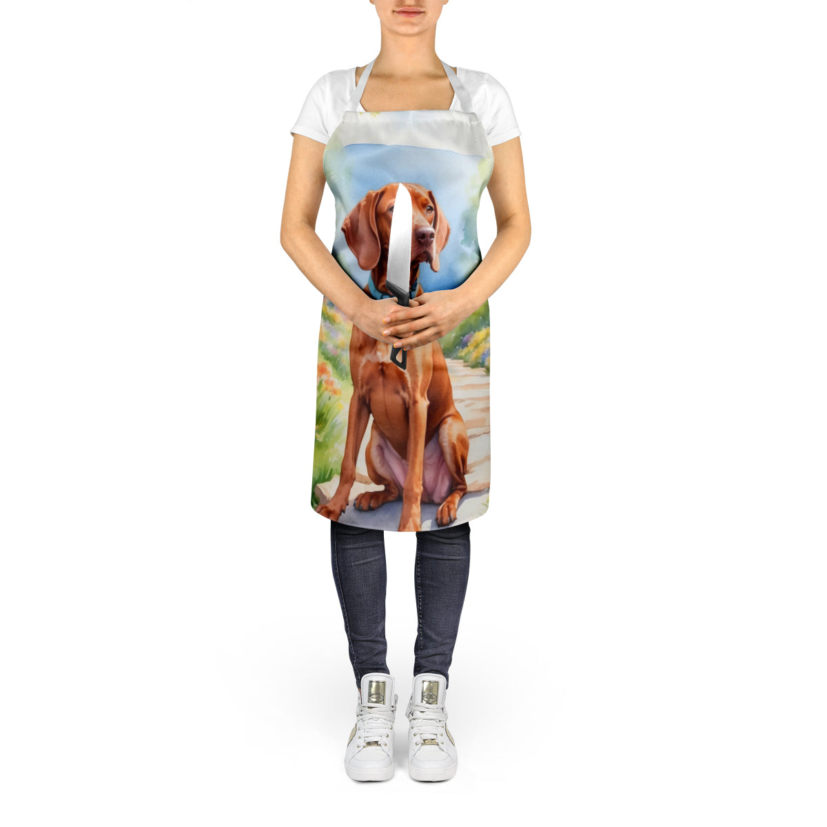 Vizsla Spring Path Apron