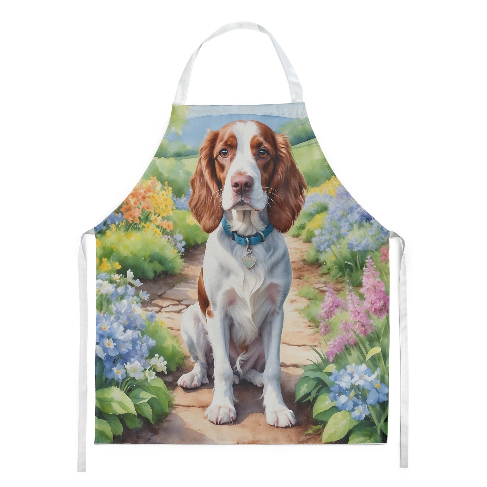 Buy this Welsh Springer Spaniel Spring Path Apron