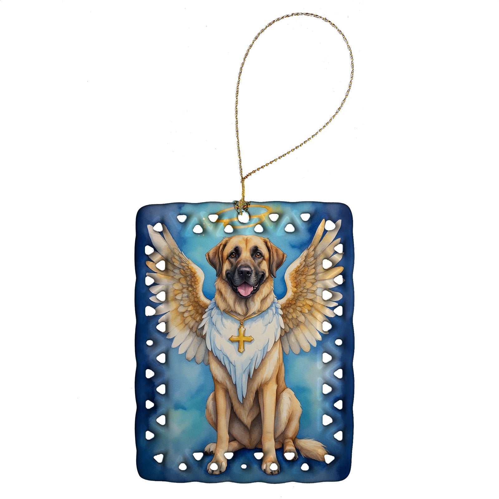 Buy this Anatolian Shepherd My Angel Porcelain Ornament