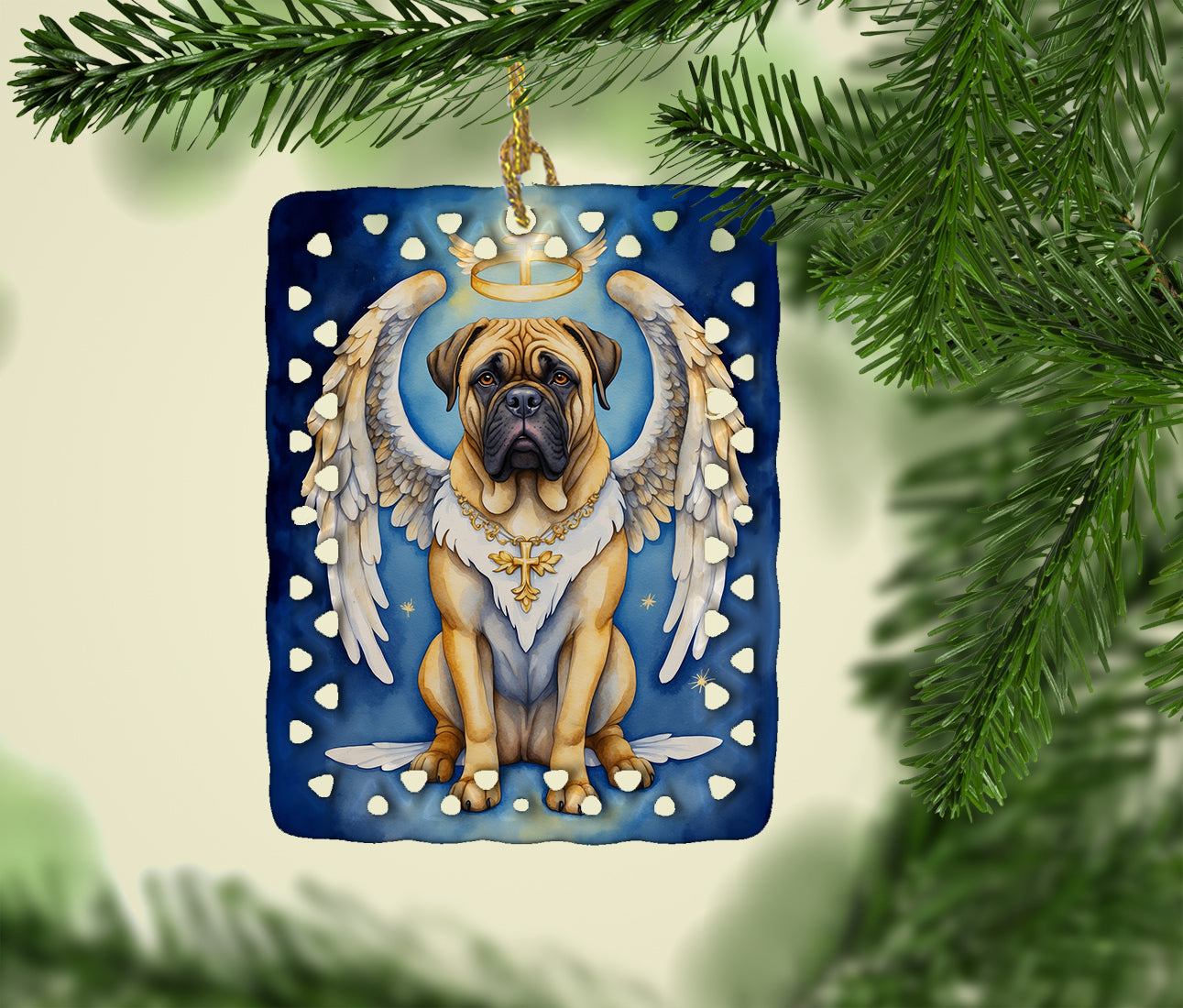 Buy this Bullmastiff My Angel Porcelain Ornament