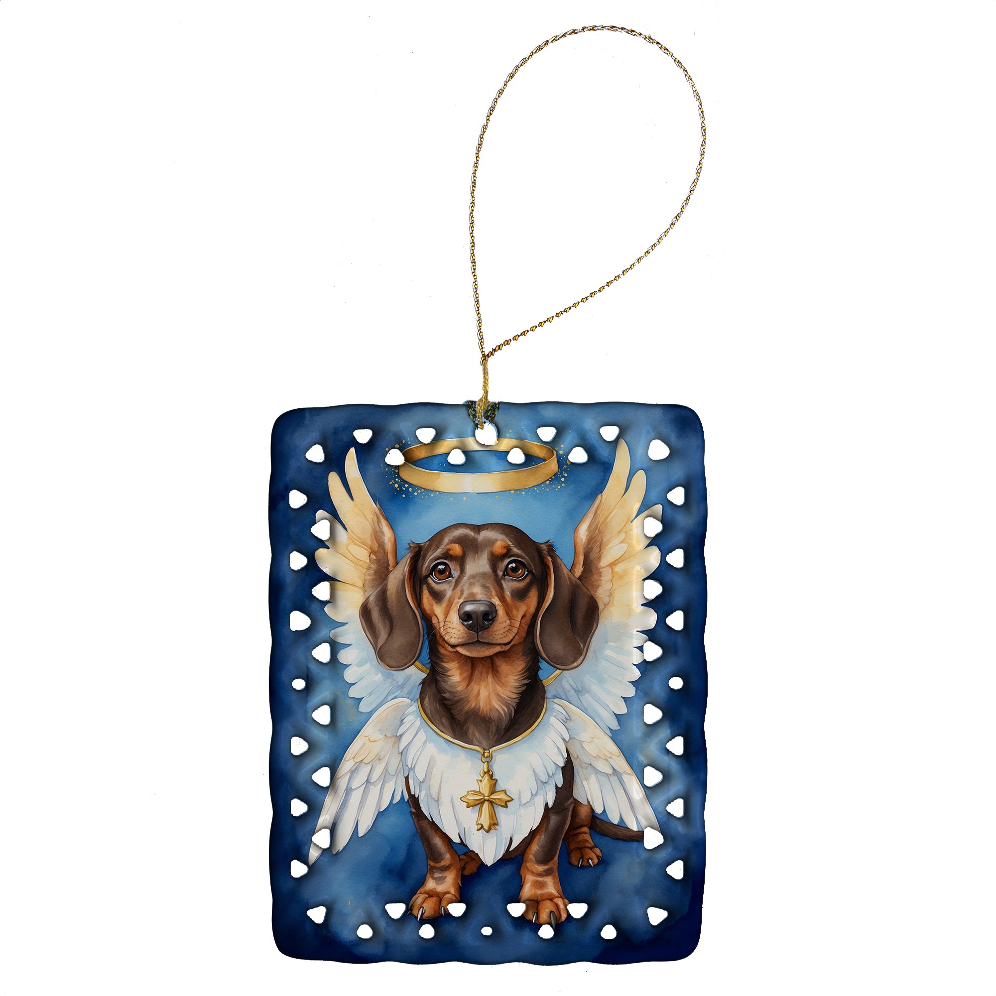 Buy this Dachshund My Angel Porcelain Ornament