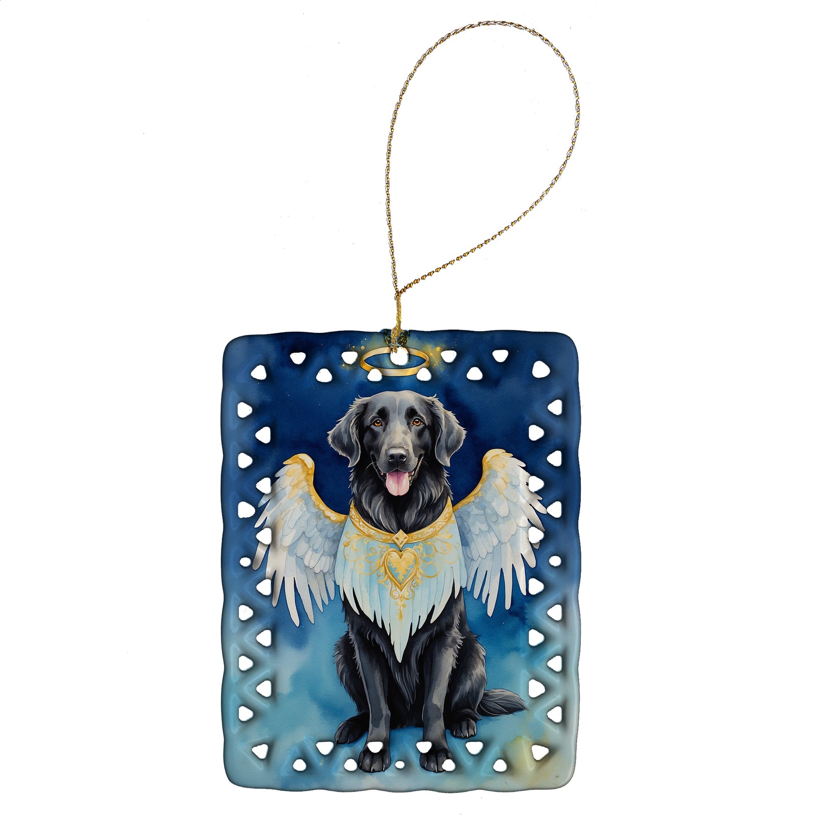 Buy this Flat-Coated Retriever My Angel Porcelain Ornament