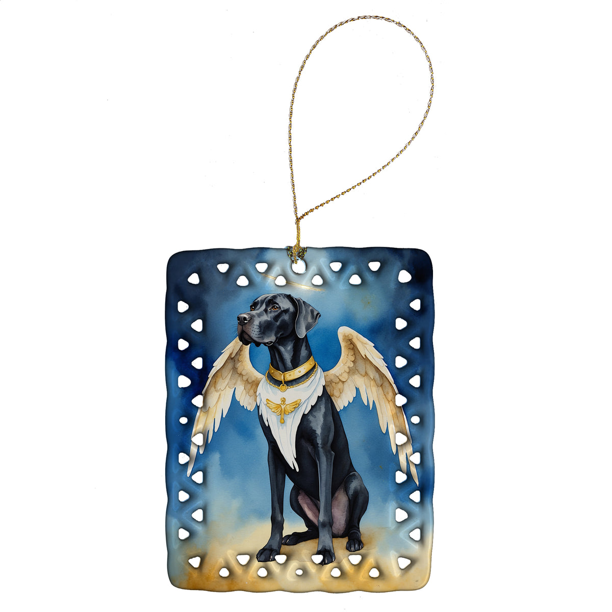 Buy this Great Dane My Angel Porcelain Ornament