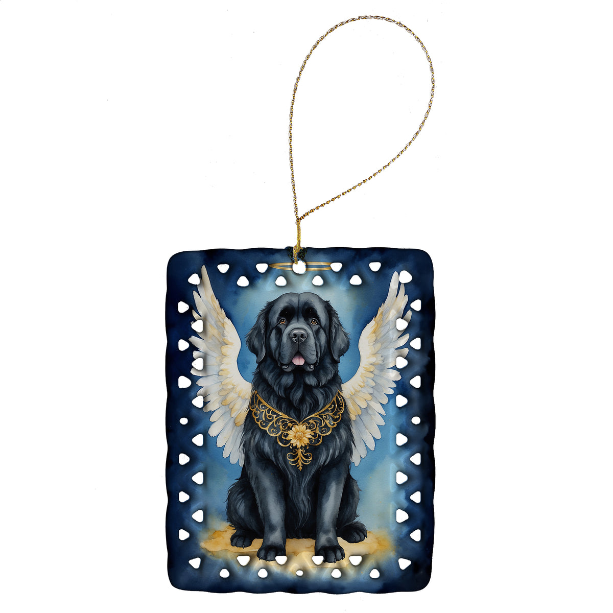 Buy this Newfoundland My Angel Porcelain Ornament