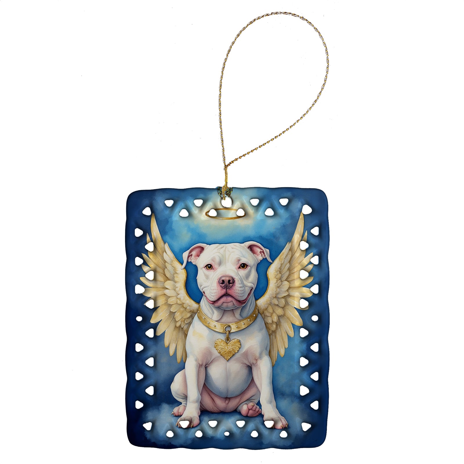 Buy this Pit Bull Terrier My Angel Porcelain Ornament