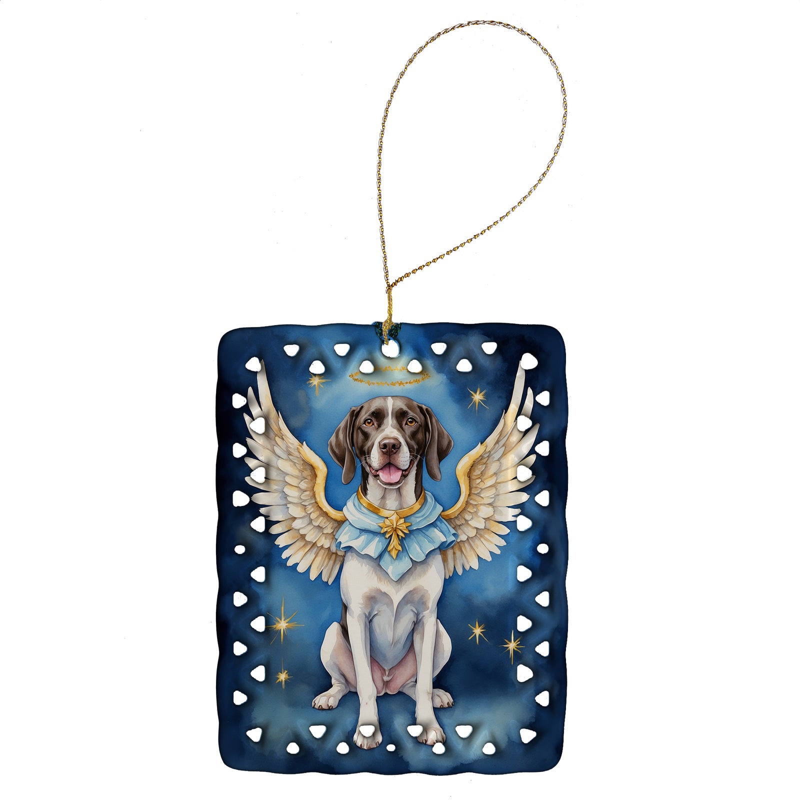 Buy this Pointer My Angel Porcelain Ornament