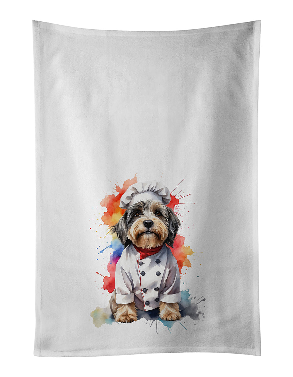 Buy this Tibetan Terrier Chef Kitchen Towel Set of 2