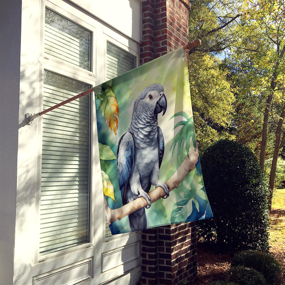 Buy this African Grey Parrot House Flag