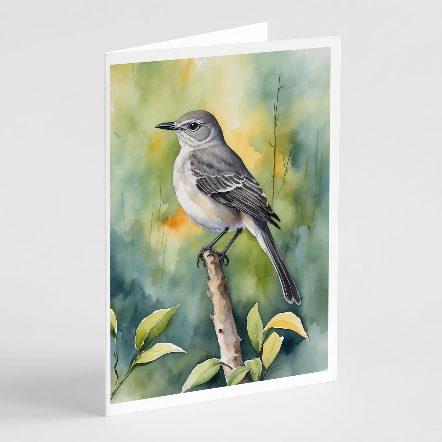 Buy this Florida Northern Mockingbird Greeting Cards Pack of 8