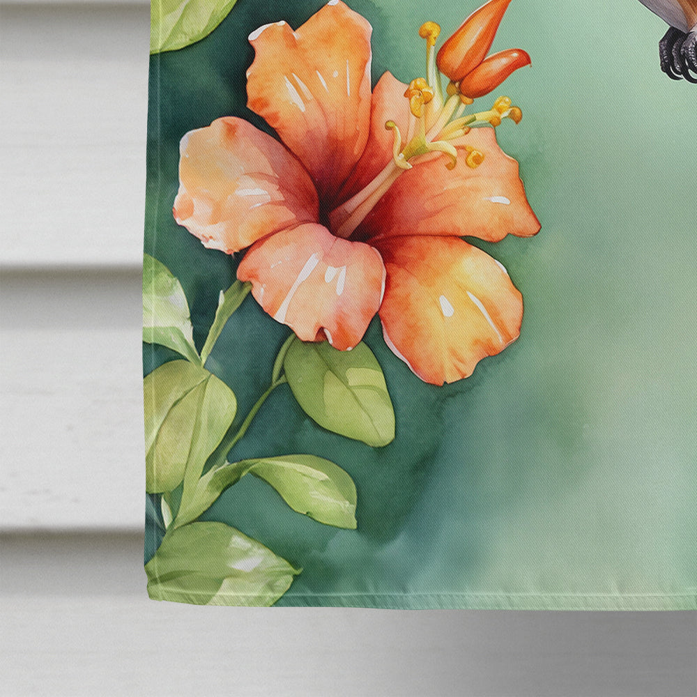 Rufous Hummingbird House Flag