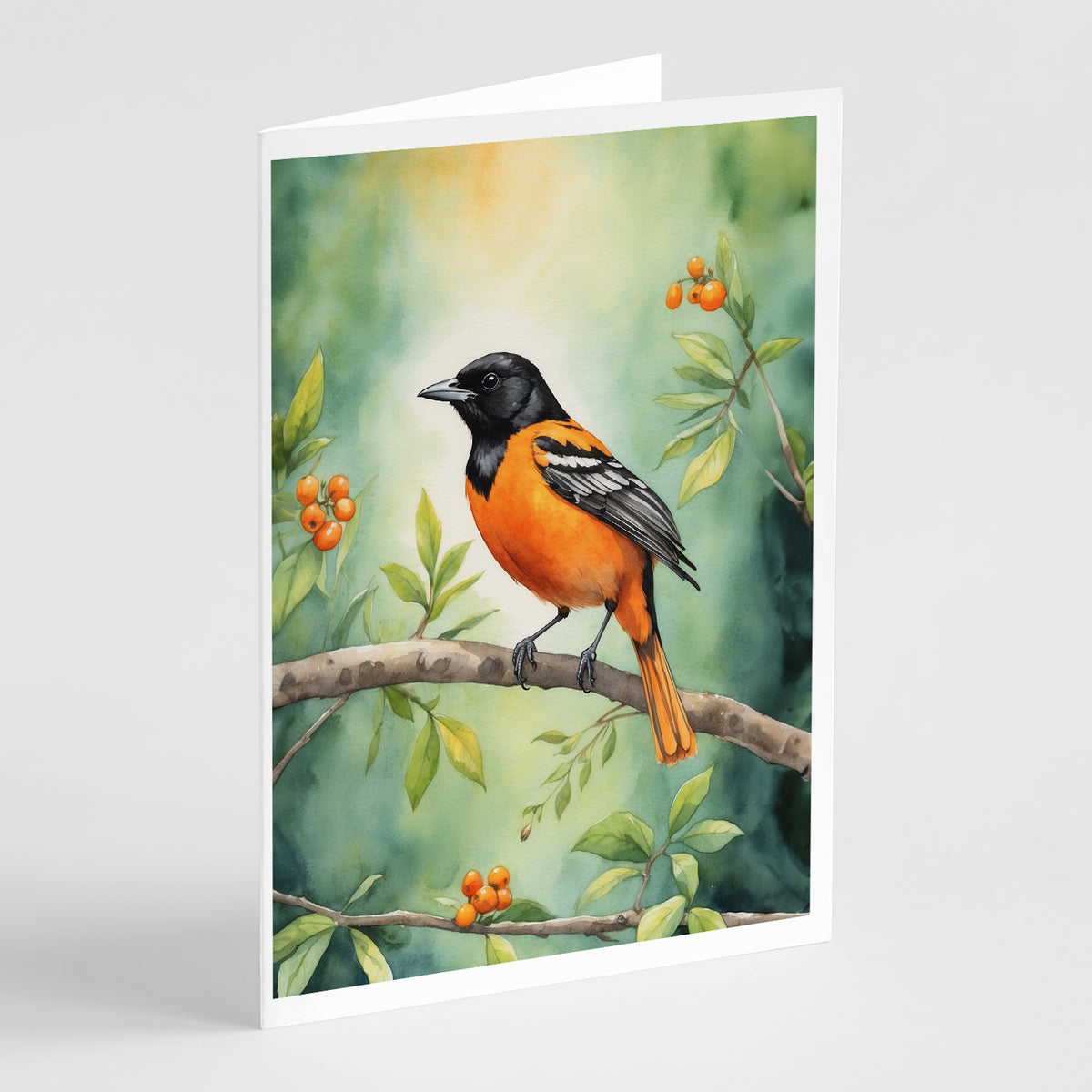 Buy this Maryland Baltimore Oriole Greeting Cards Pack of 8