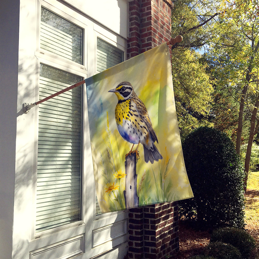 Buy this Montana Western Meadowlark House Flag