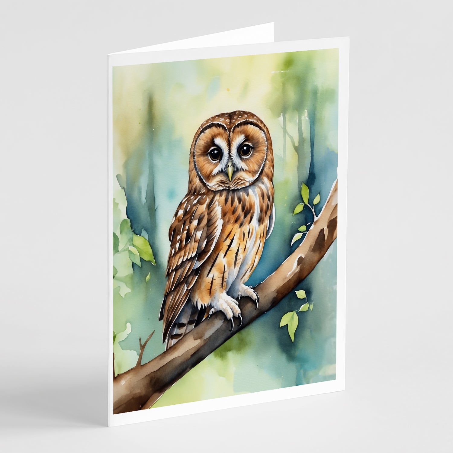 Buy this Tawny Owl Greeting Cards Pack of 8