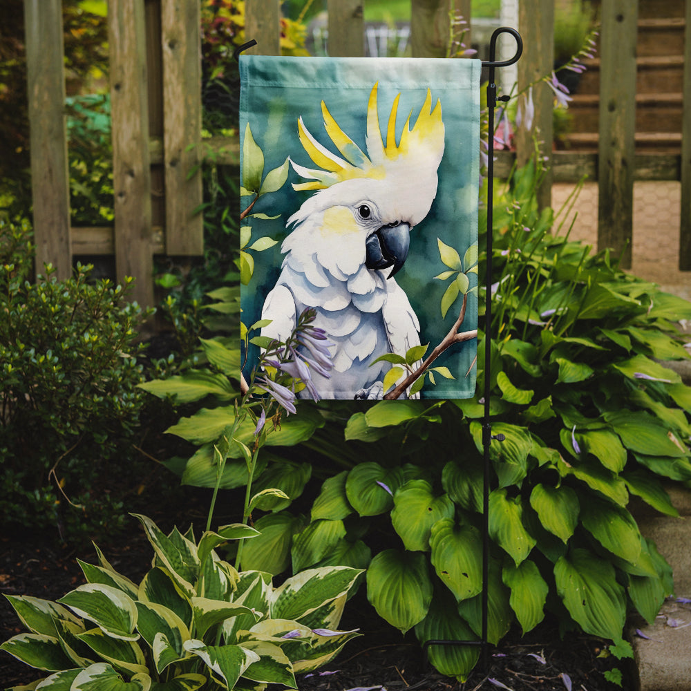 Buy this Sulphurcrested Cockatoo Garden Flag