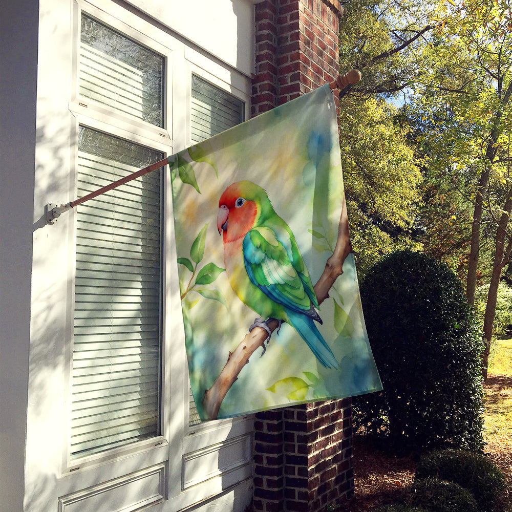 Buy this Peachfaced Lovebird House Flag