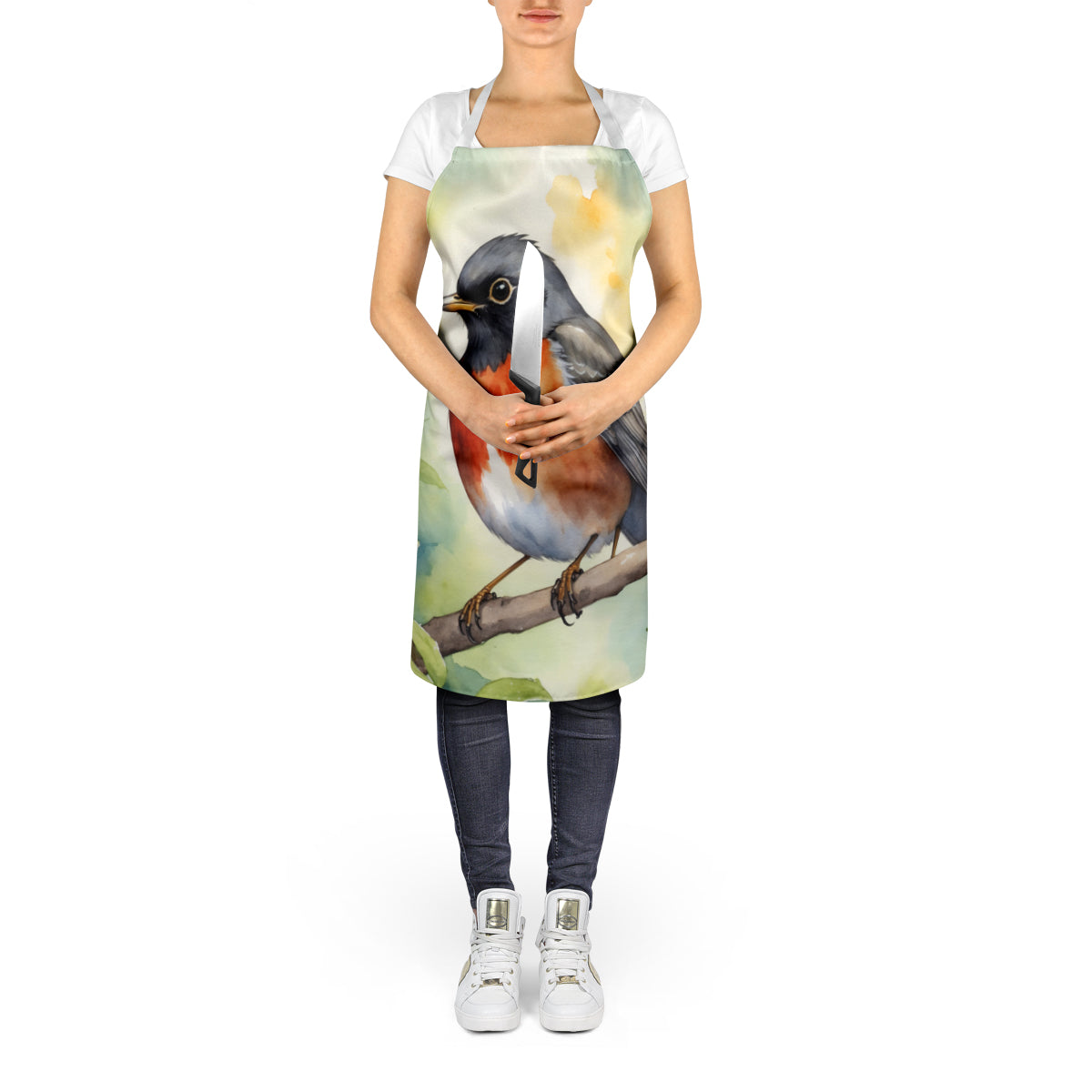 Wisconsin American Robin Apron