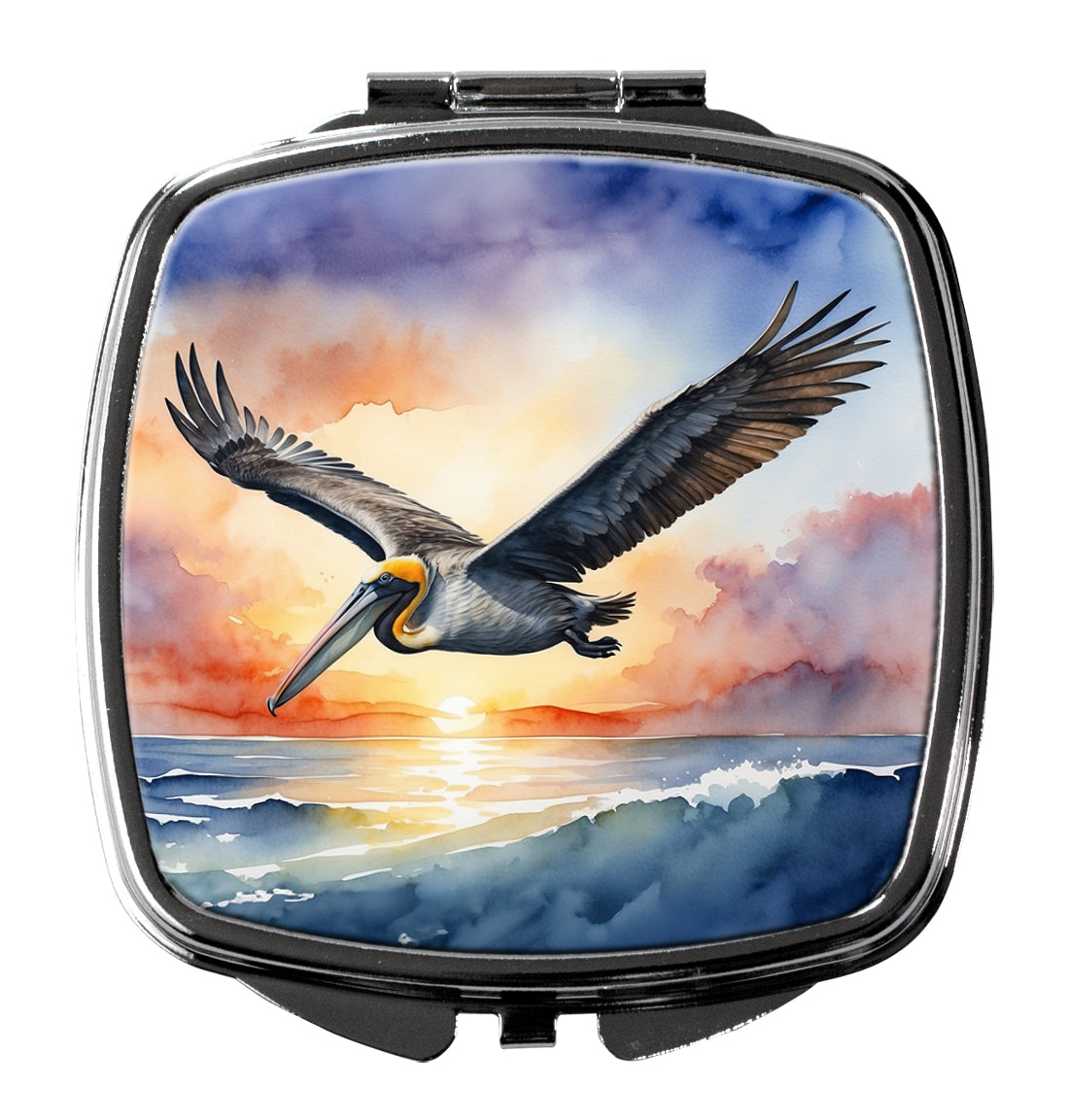 Buy this Pelican Fyling at Sunrise Compact Mirror