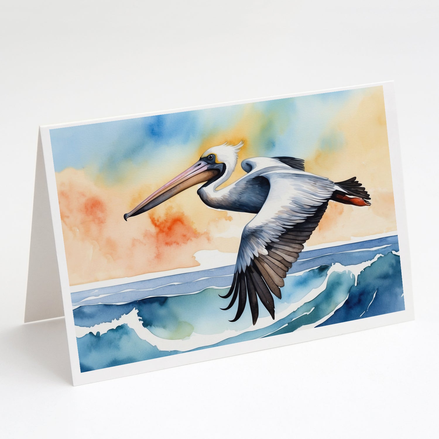 Buy this Pelican Soaring Greeting Cards Pack of 8