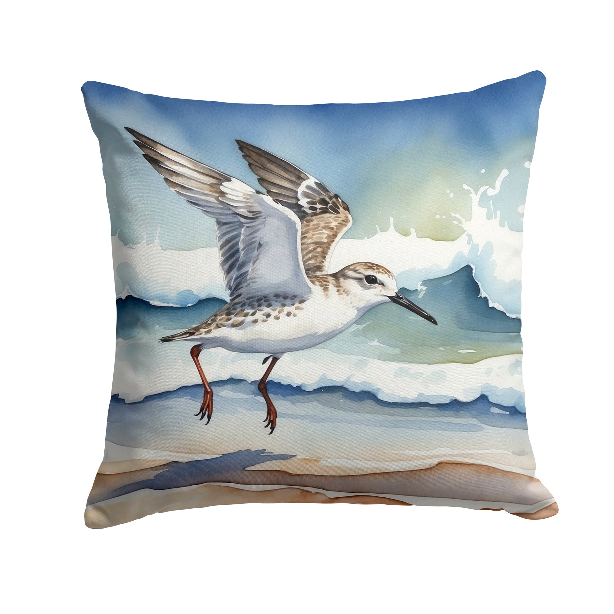 Buy this Sanderling Racing the Tide Throw Pillow