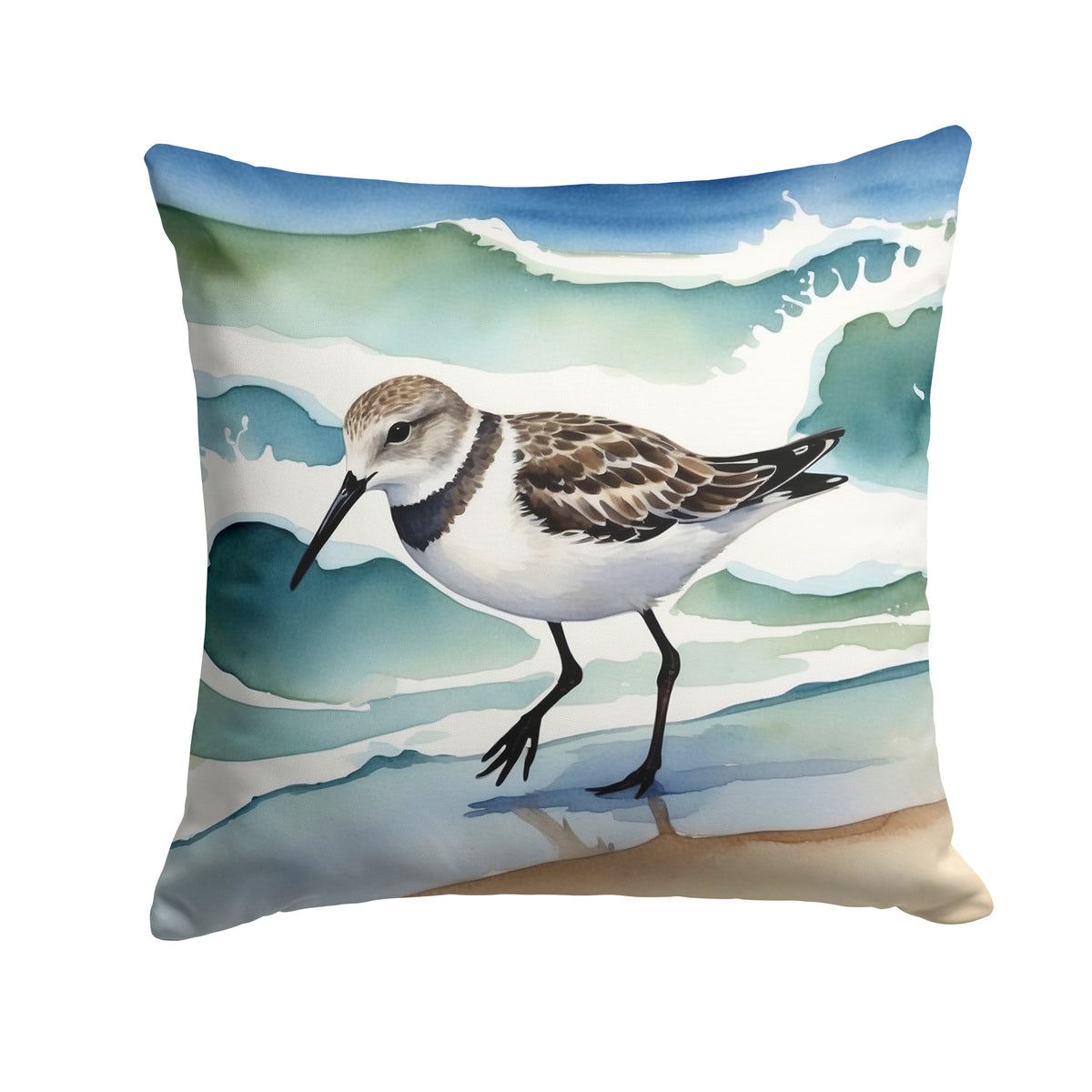 Buy this Sanderling Racing the Tide Throw Pillow