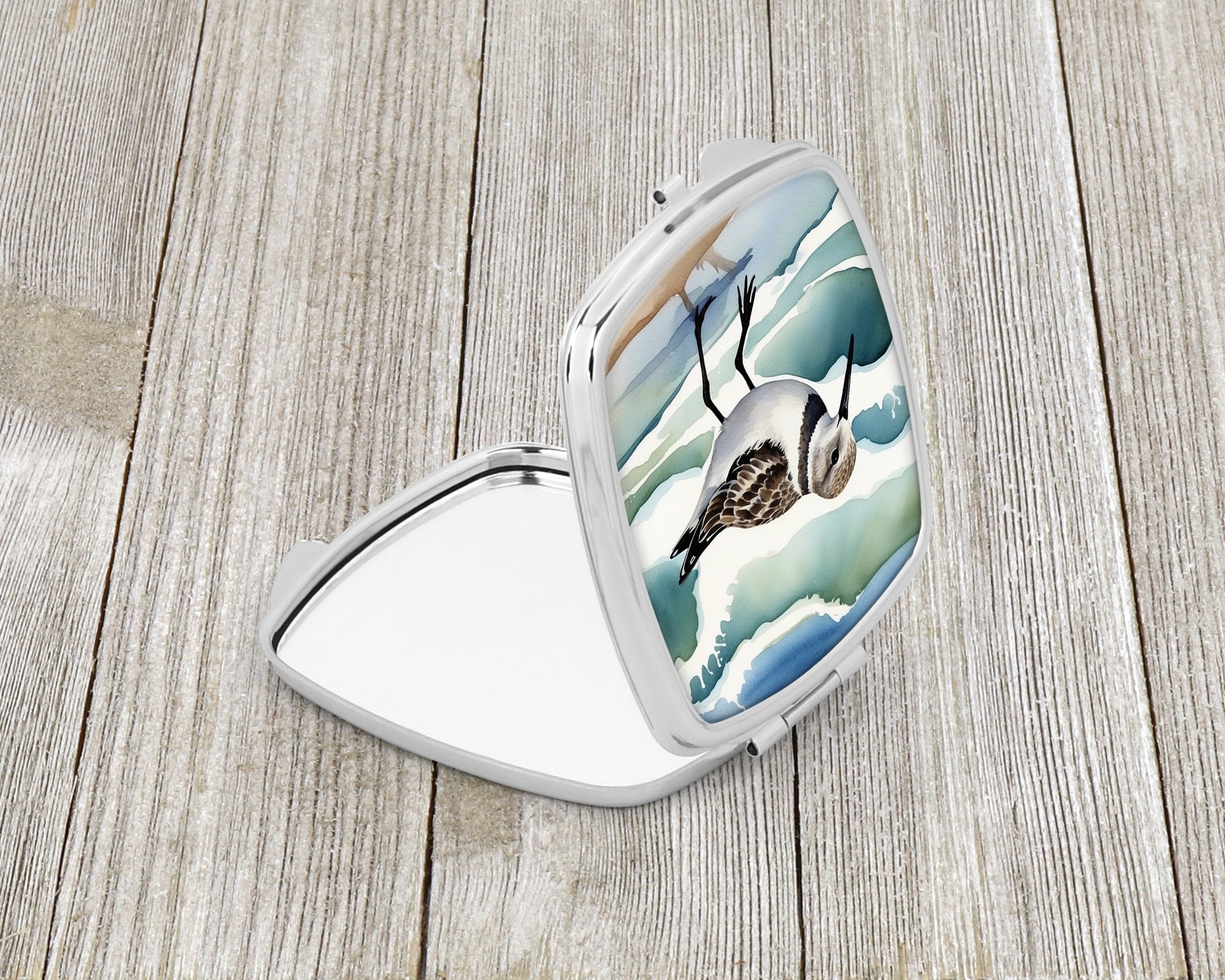 Sanderling Racing the Tide Compact Mirror