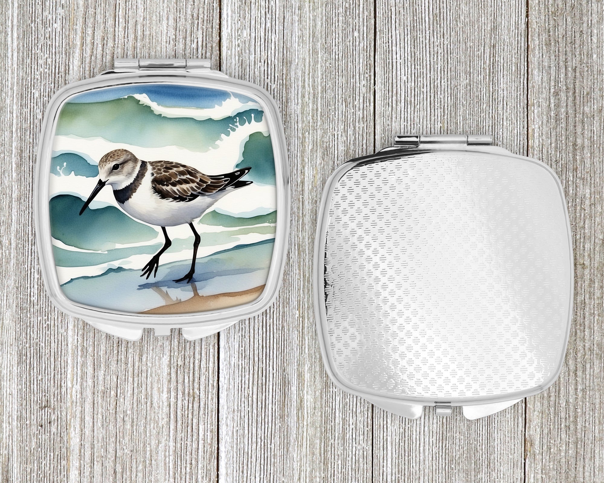 Sanderling Racing the Tide Compact Mirror