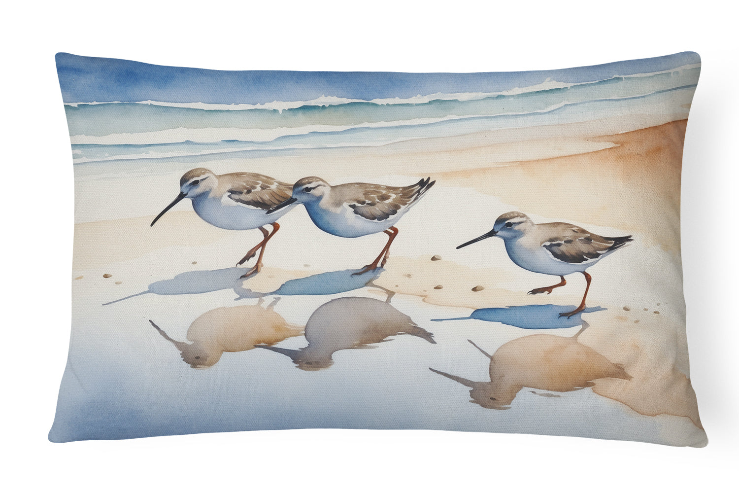 Buy this Sandpipers Throw Pillow