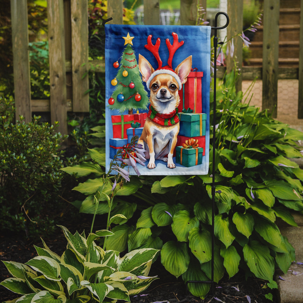 Buy this Chihuahua Christmas Reindeer Garden Flag