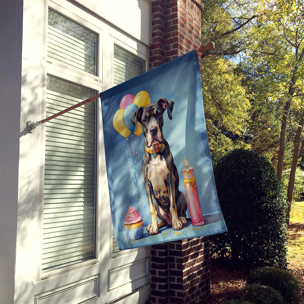 Buy this Great Dane Happy Birthday House Flag