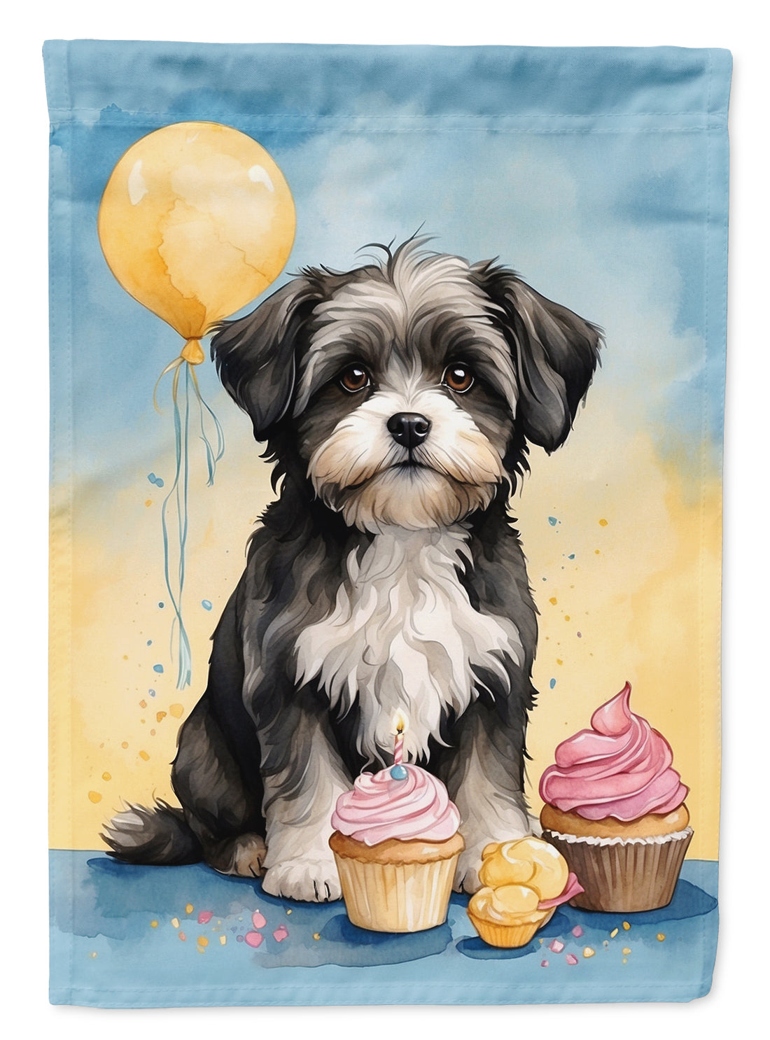 Buy this Havanese Happy Birthday Garden Flag