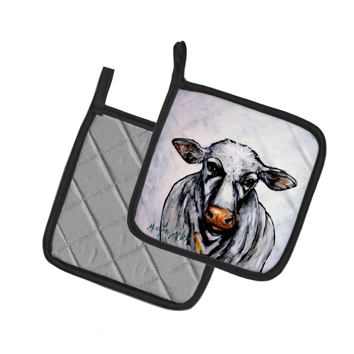 Buy this Bessie the Cow Pair of Pot Holders