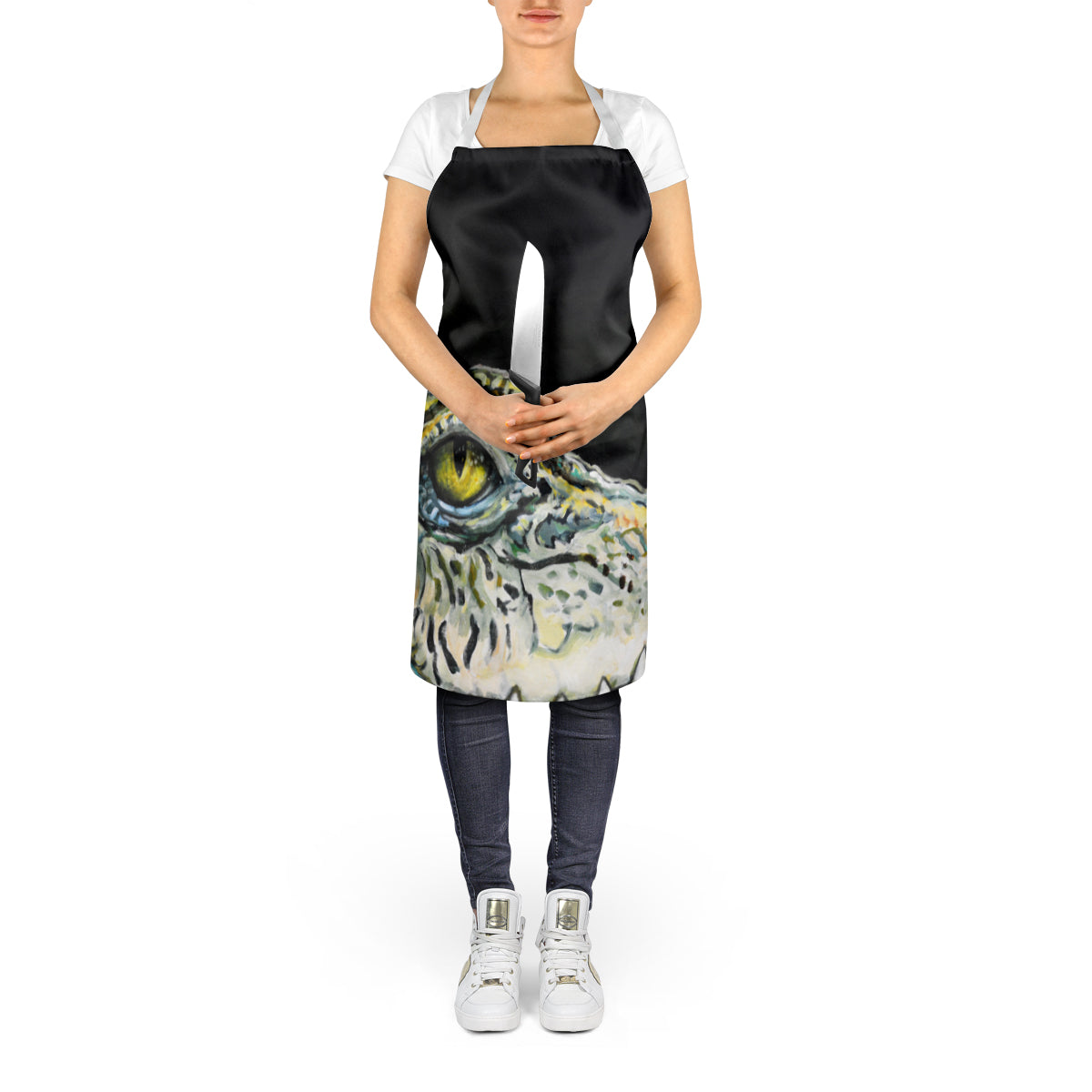 Bite Me Alligator Apron