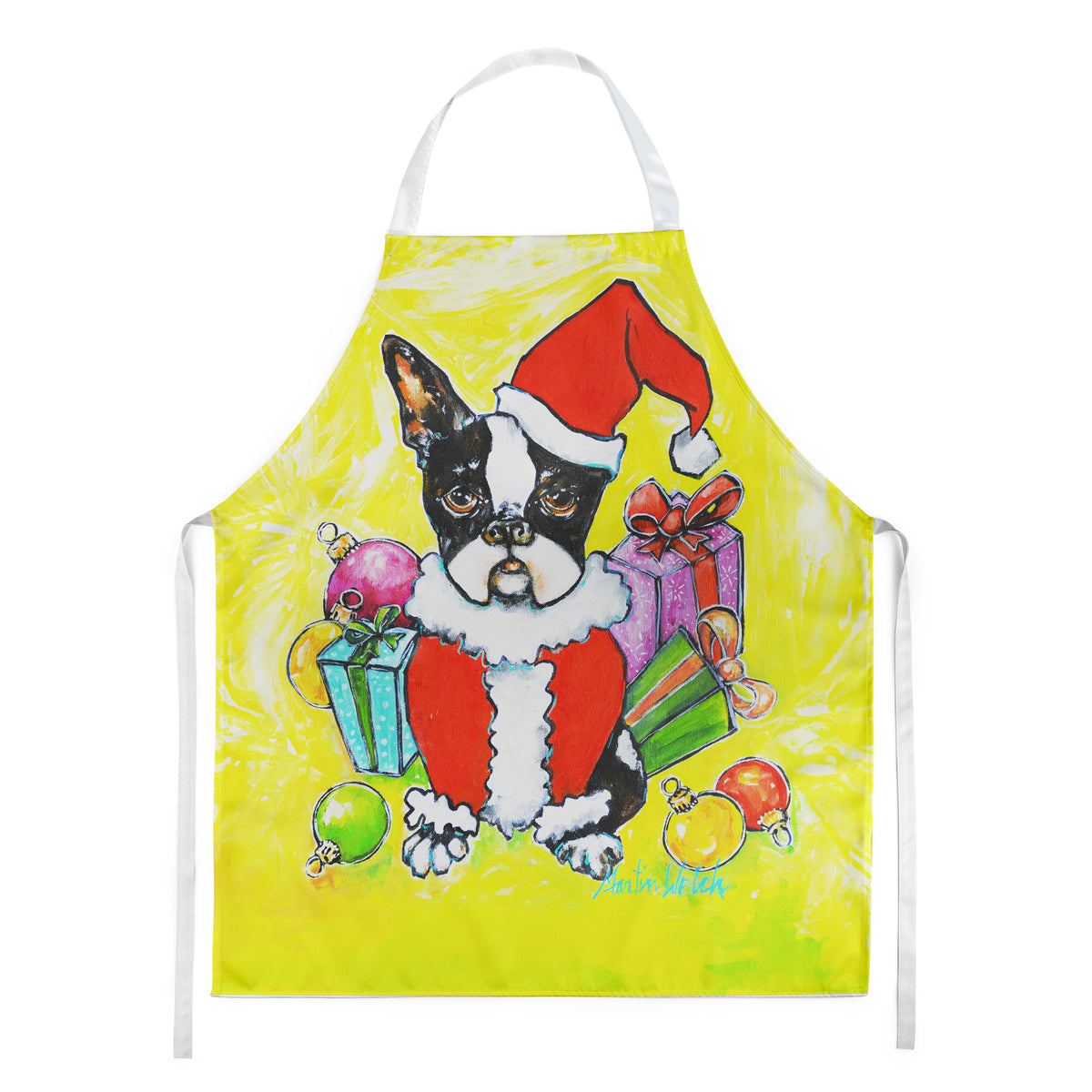 Buy this Boston Terrier Stinker That Stole Christmas Apron