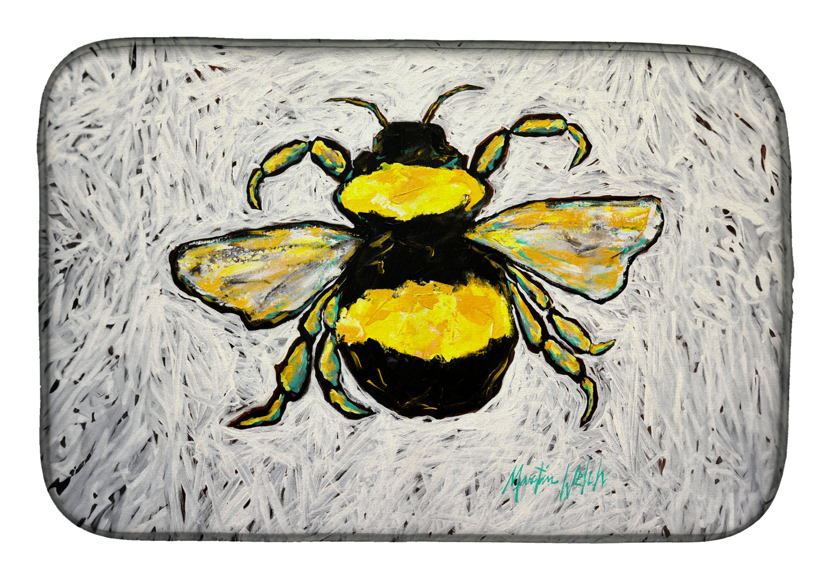 Buy this Buzzbee Bumblebee Dish Drying Mat