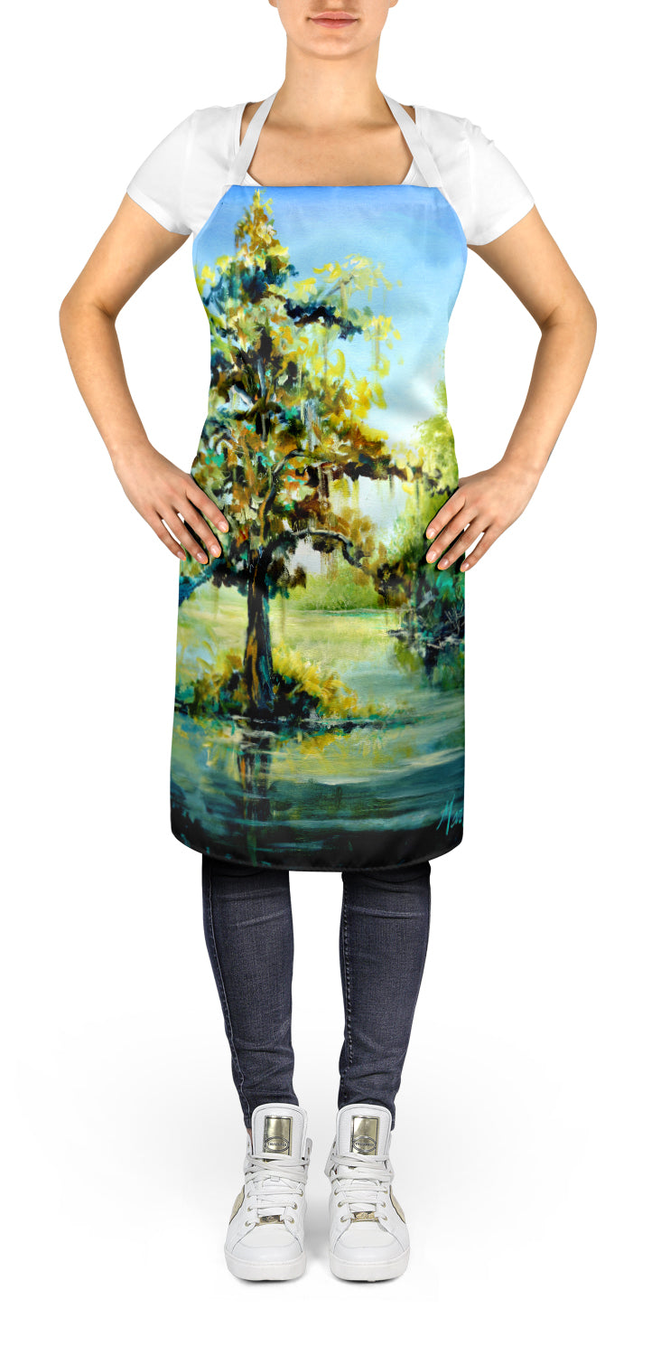 Cypress Tree in the Bayou Blue Apron