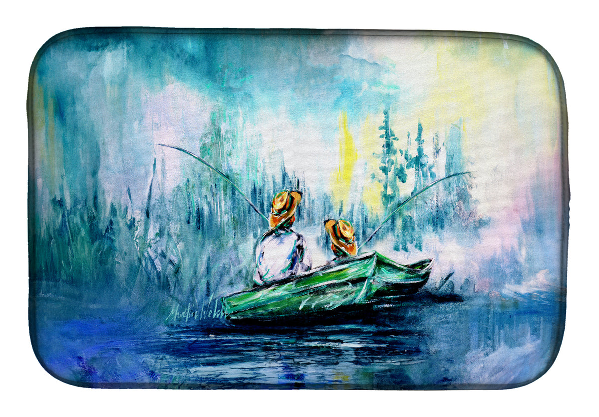 Buy this Fishing On The Bayou Dish Drying Mat