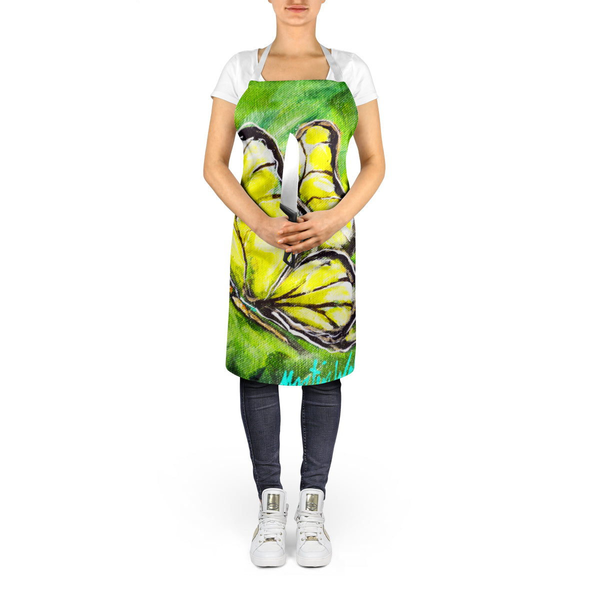 Glover Fly Sage Butterfly Apron