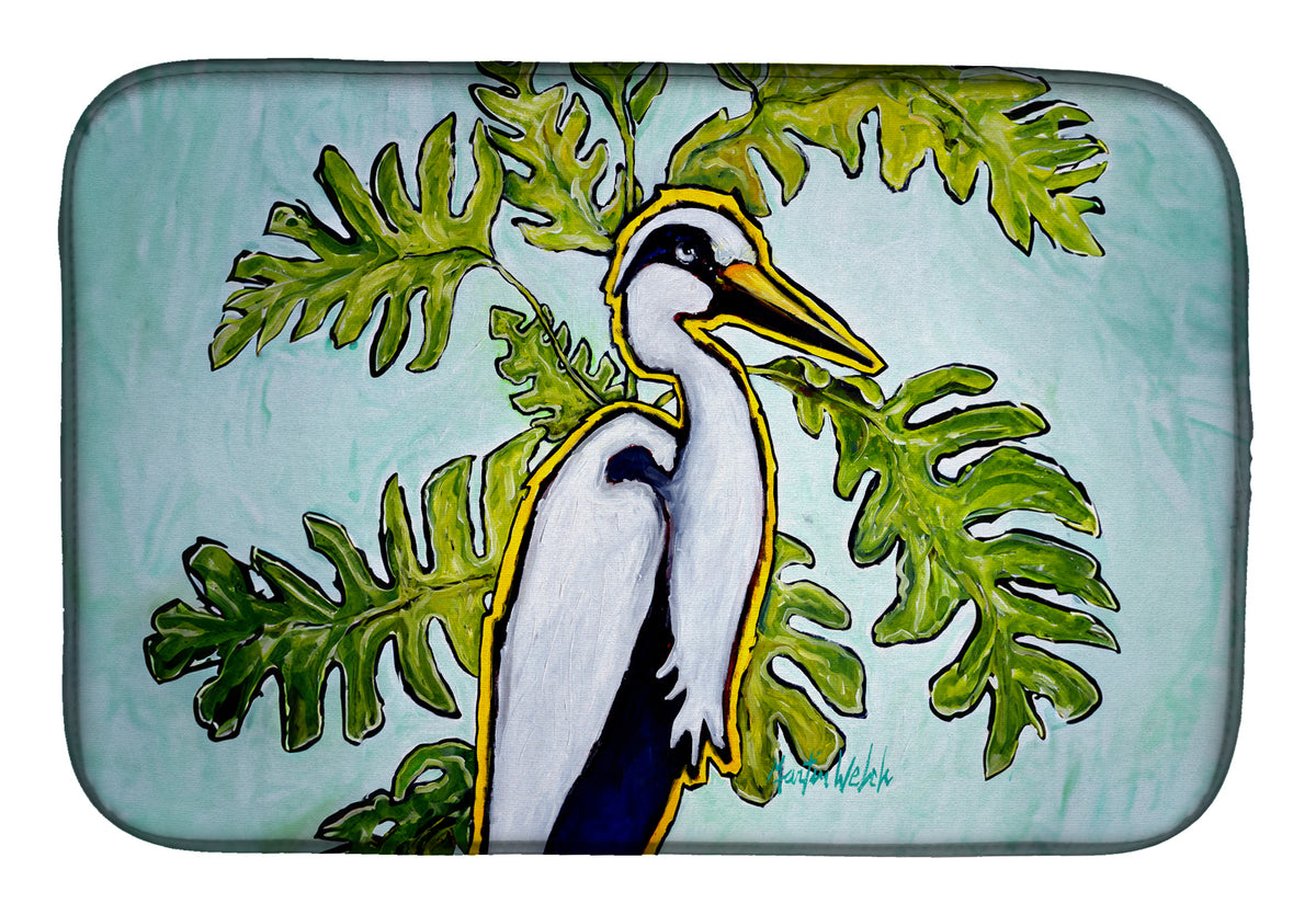 Buy this Jungle Fever Heron Dish Drying Mat