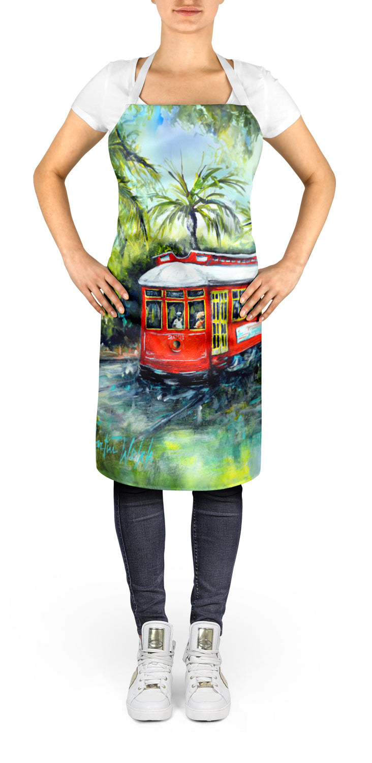 Little Red Street Car Apron